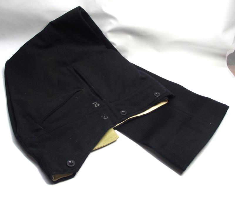 Vintage British Police Heavy Wool Trousers.