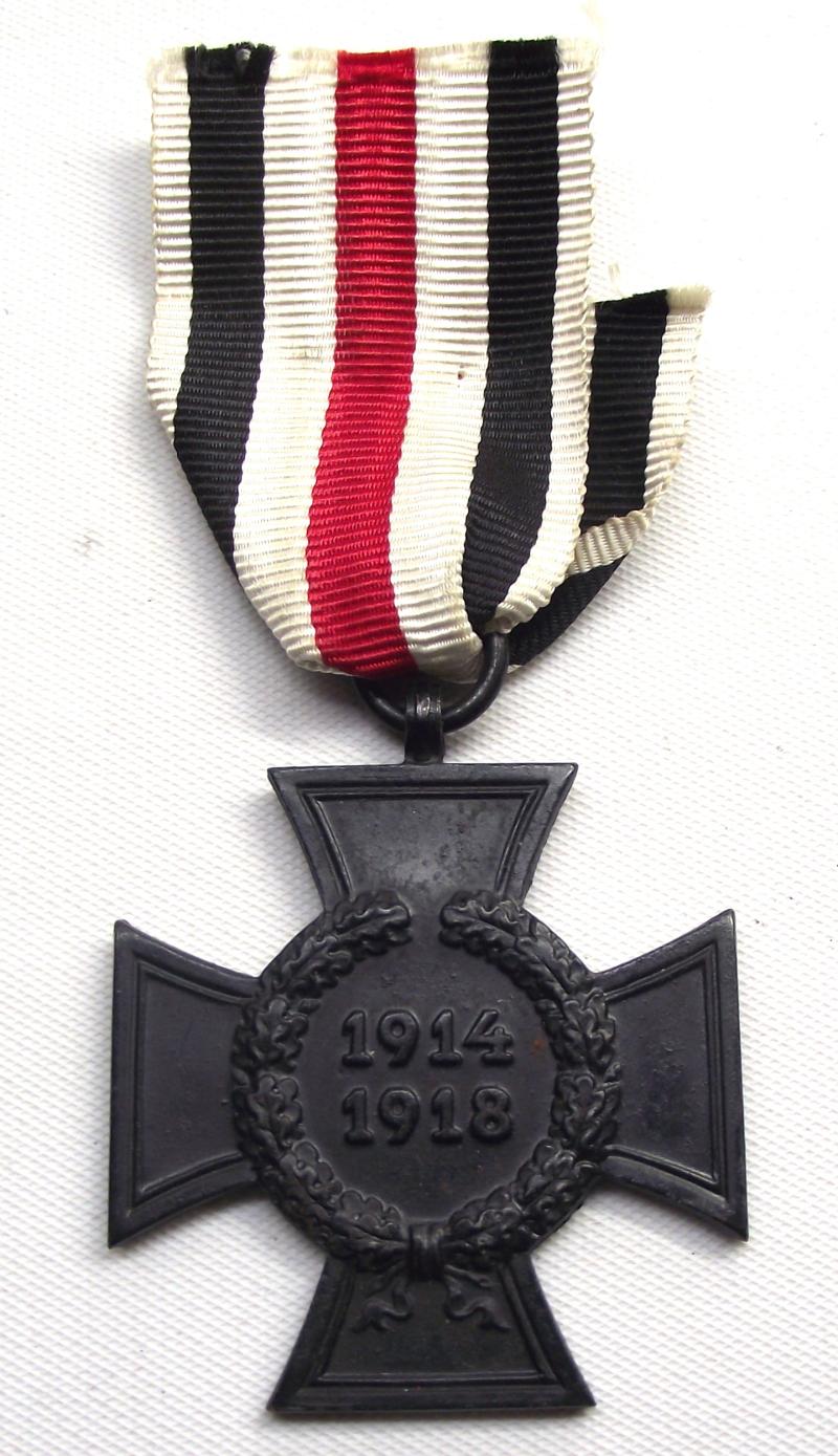 Imperial German Hindenburg Cross for the Next of Kin. Medal.