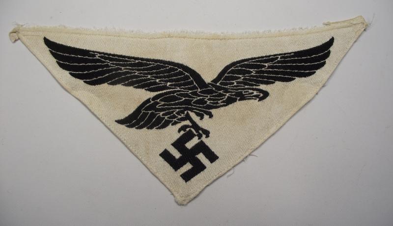 WW2 Luftwaffe PT Kit Cloth Eagle Patch.