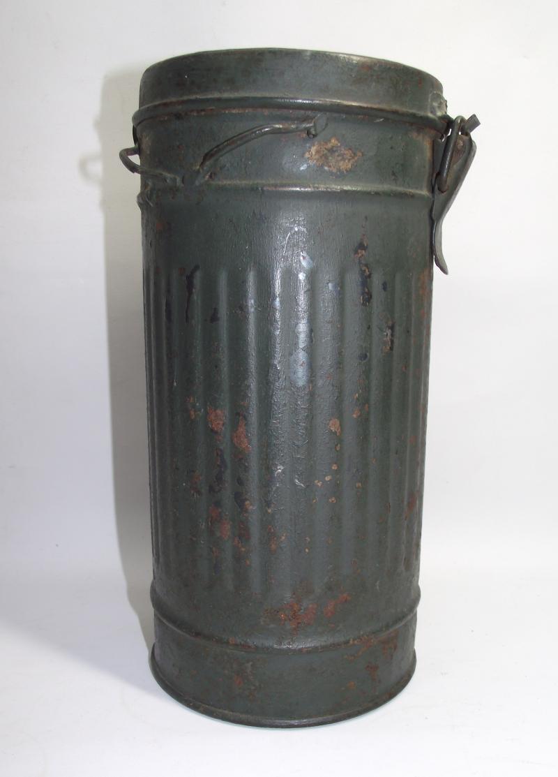 WW2 German Luftschutz Gas Mask Cannister.