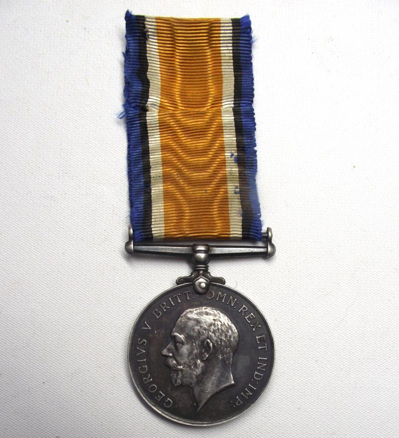 WW1 Casualty Silver War Medal. 2nd Lieutenant H.M.Owen. 9th Batt/ Cheshire Regiment.