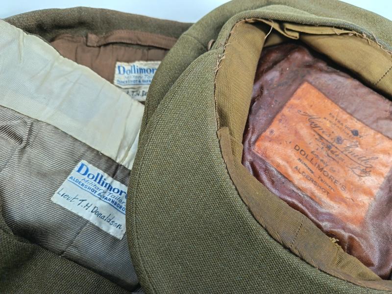 WW2 Named British Officer's RAMC Service Dress Uniform.