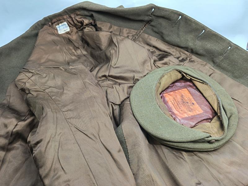 WW2 Named British Officer's RAMC Service Dress Uniform.