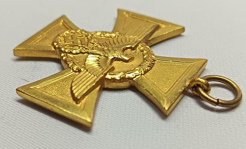 WW2 German 25 Year Long Service Award .