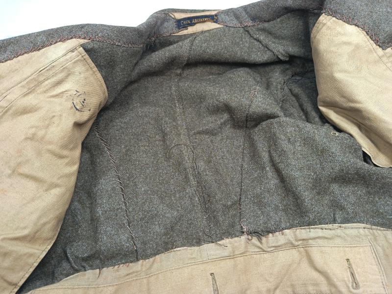 REME Converted WW2 Canadian Battledress Blouse and Side Cap.