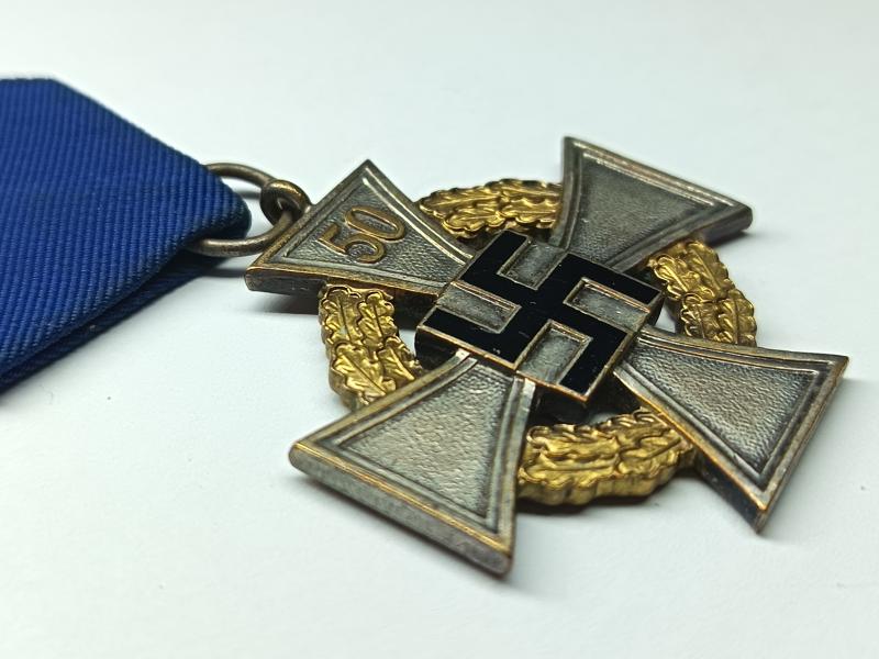 WW2 German 50 Year Faithful Service Medal.