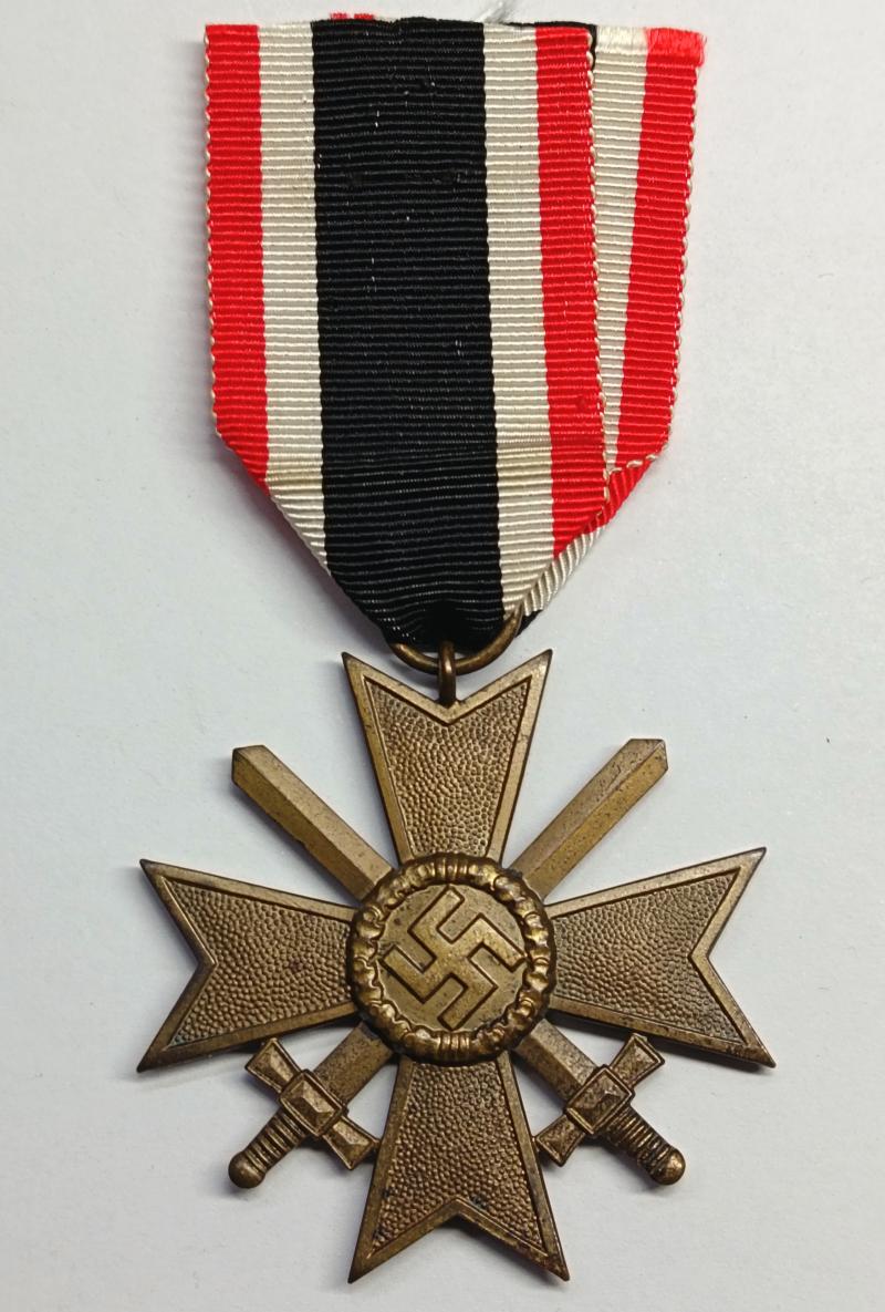 WW2 German KVK 2nd Class with Swords.