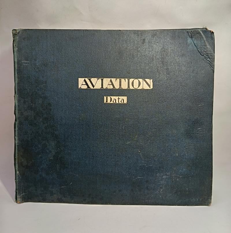 Large Aviation Data Scrap Book. Pre WW1.