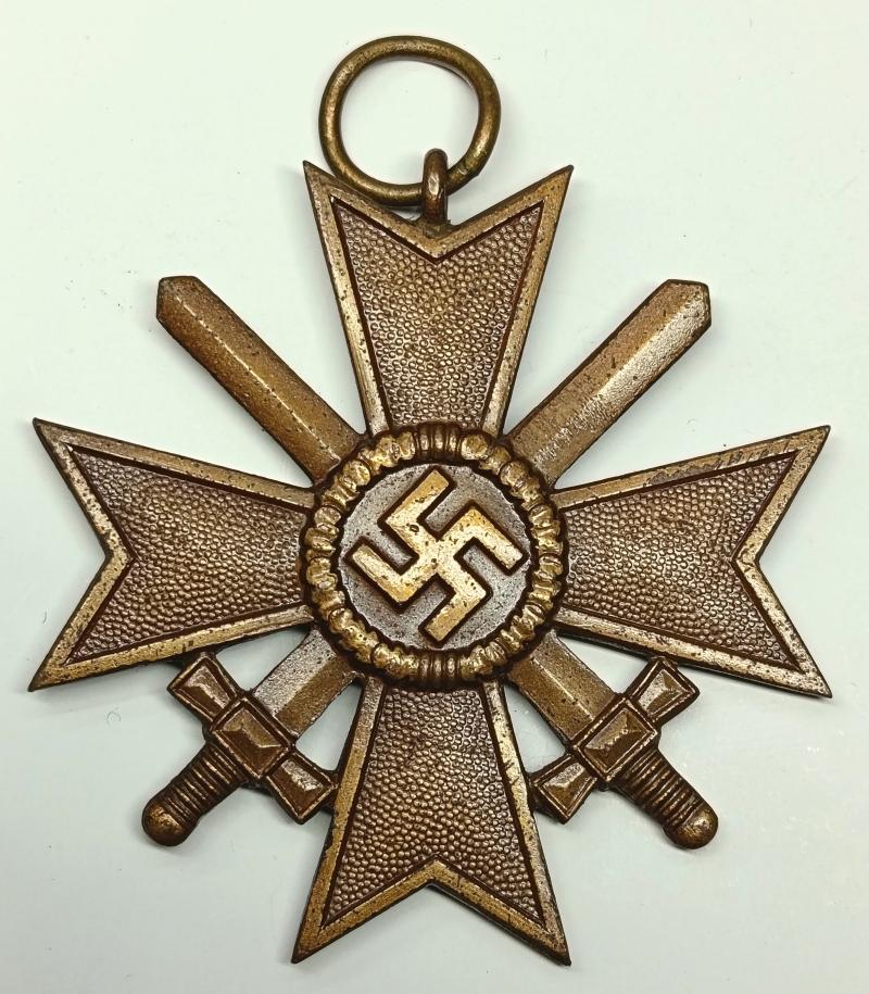 WW2 German KVK 2nd Class with Swords.