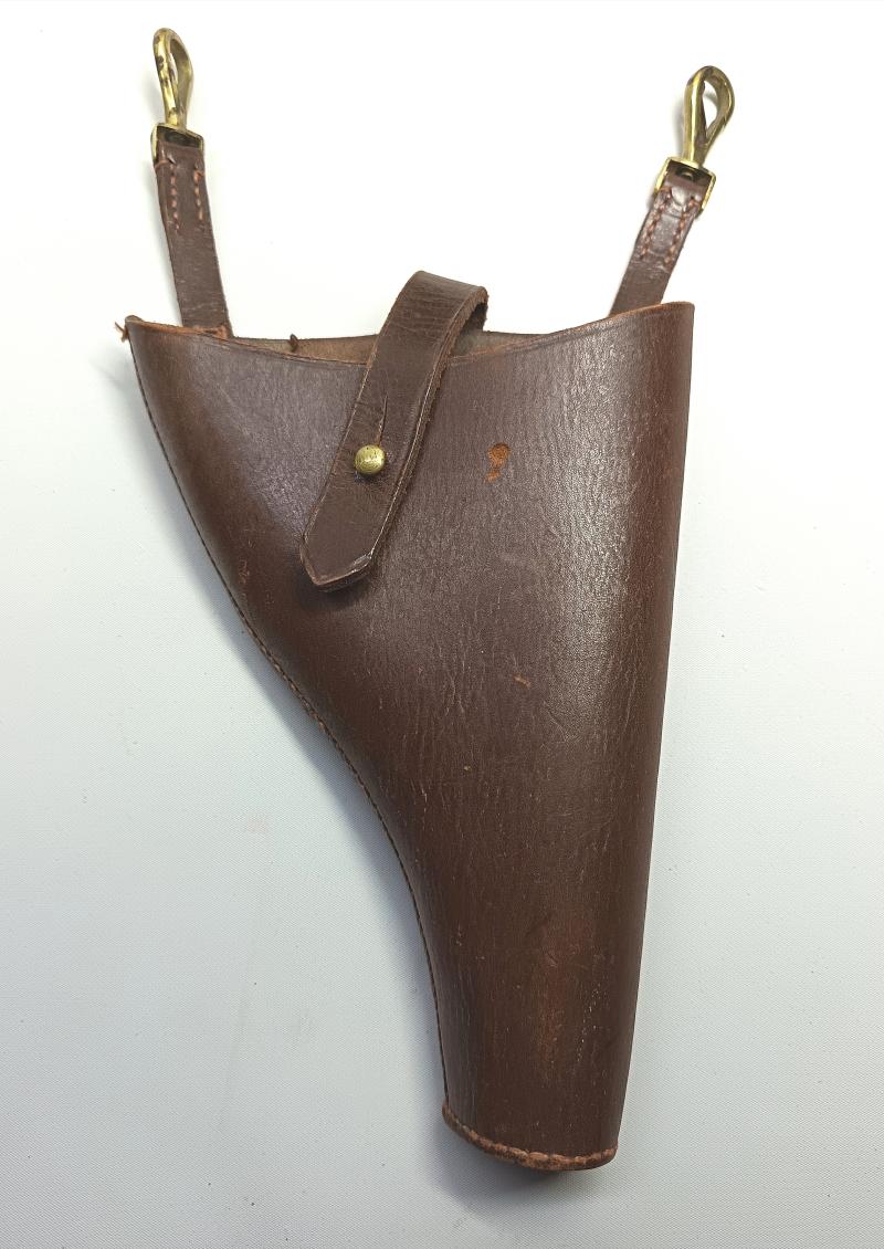 British Officers WW1 Open Top Webley Pistol Holster.