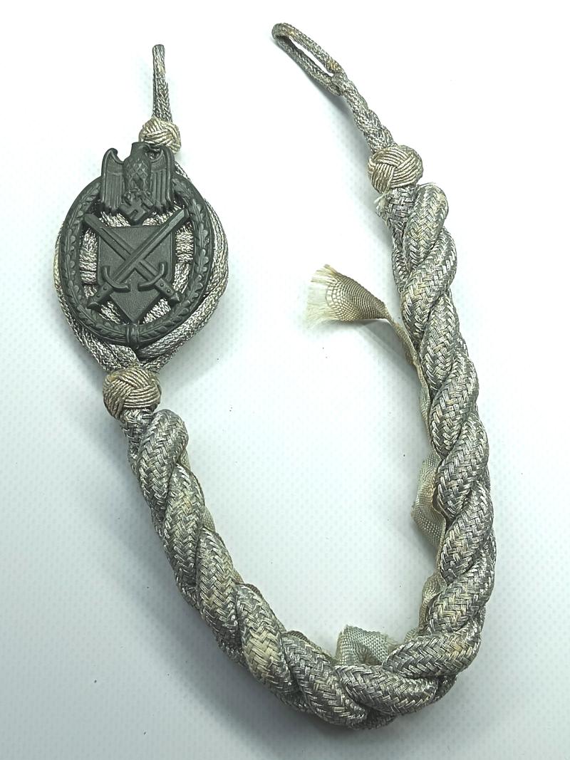 WW2 German Heer Shooting Lanyard. 2nd Pattern.