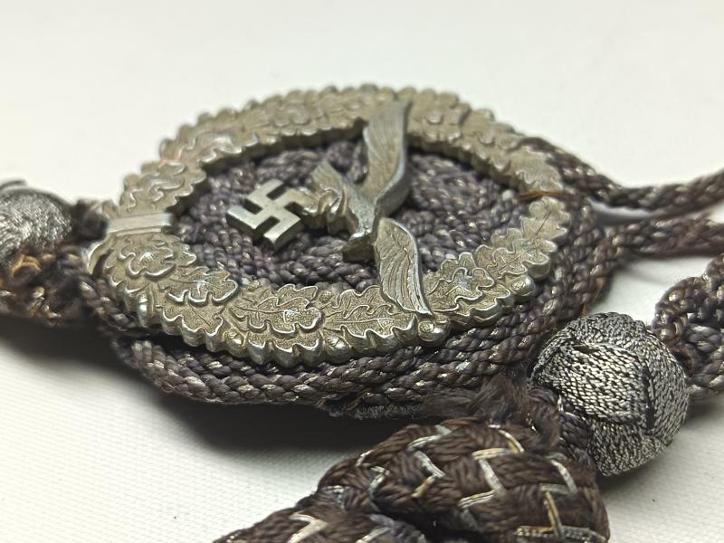 WW2 German Luftwaffe Shooting Award Lanyard.