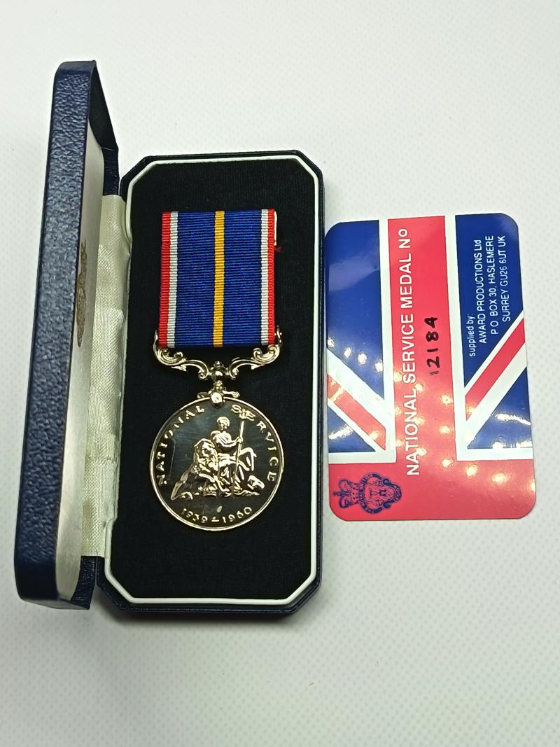 British National Service Medal.