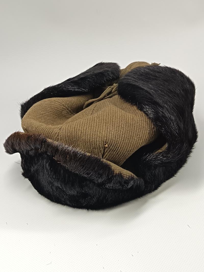 WW2 British Army Cold Weather Cap. 1941.