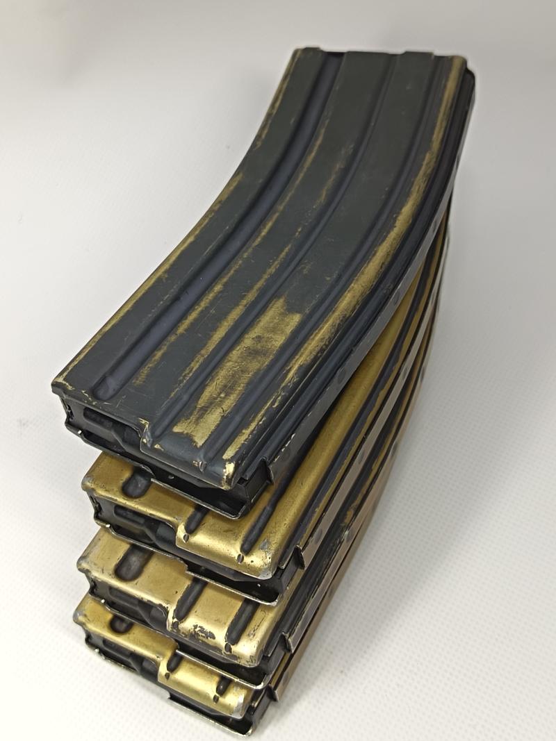 4 X Colt Division, M16/AR15, 30 Round 5.62 Magazines.