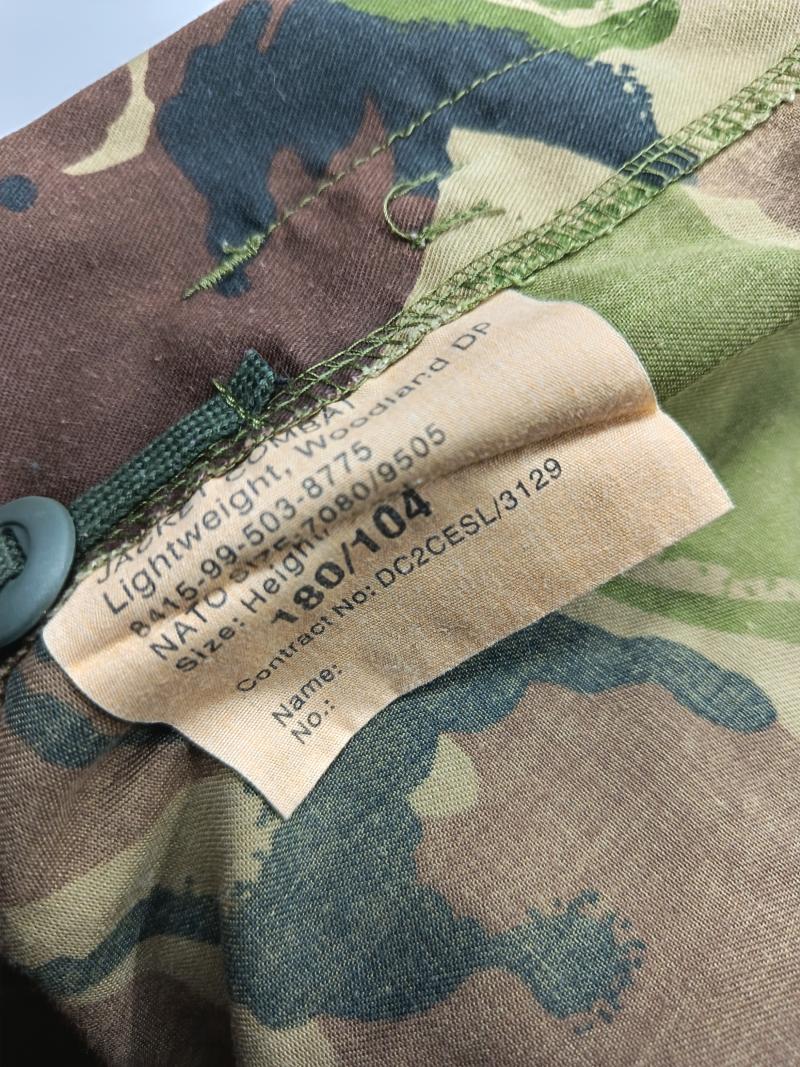 Modified British DPM Lightweight Jacket. Special Forces Support Group.
