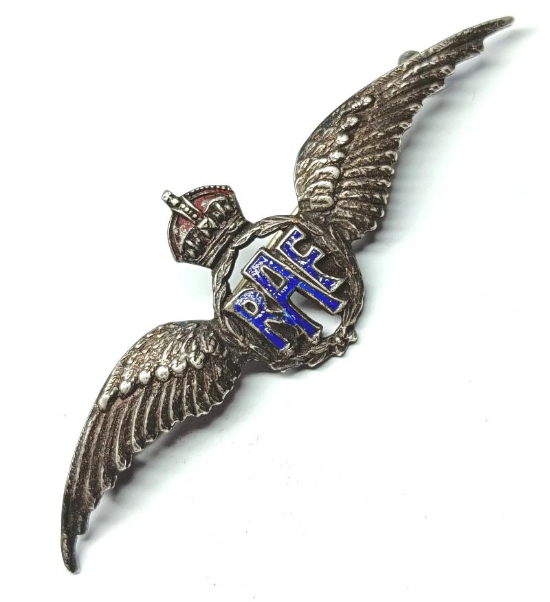 RAF Silver Sweetheart Badge.