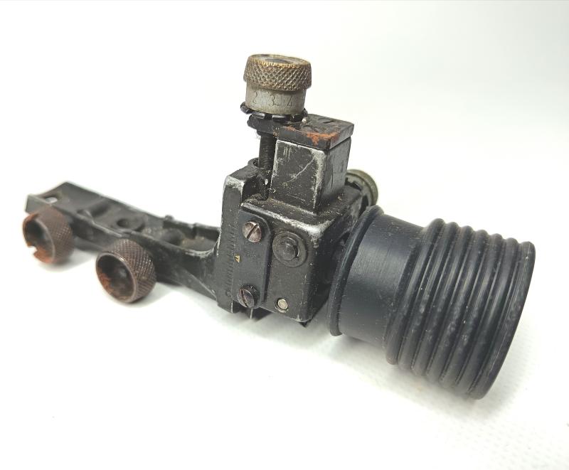 Vintage Anschutz Rear Rifle Peep Sight.