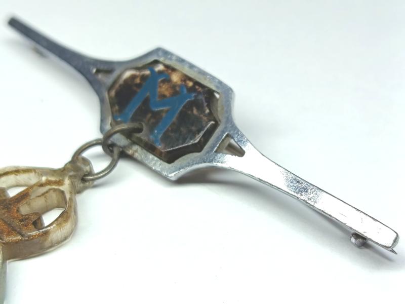 RAF Pexiglas Sweetheart Wings Brooch.