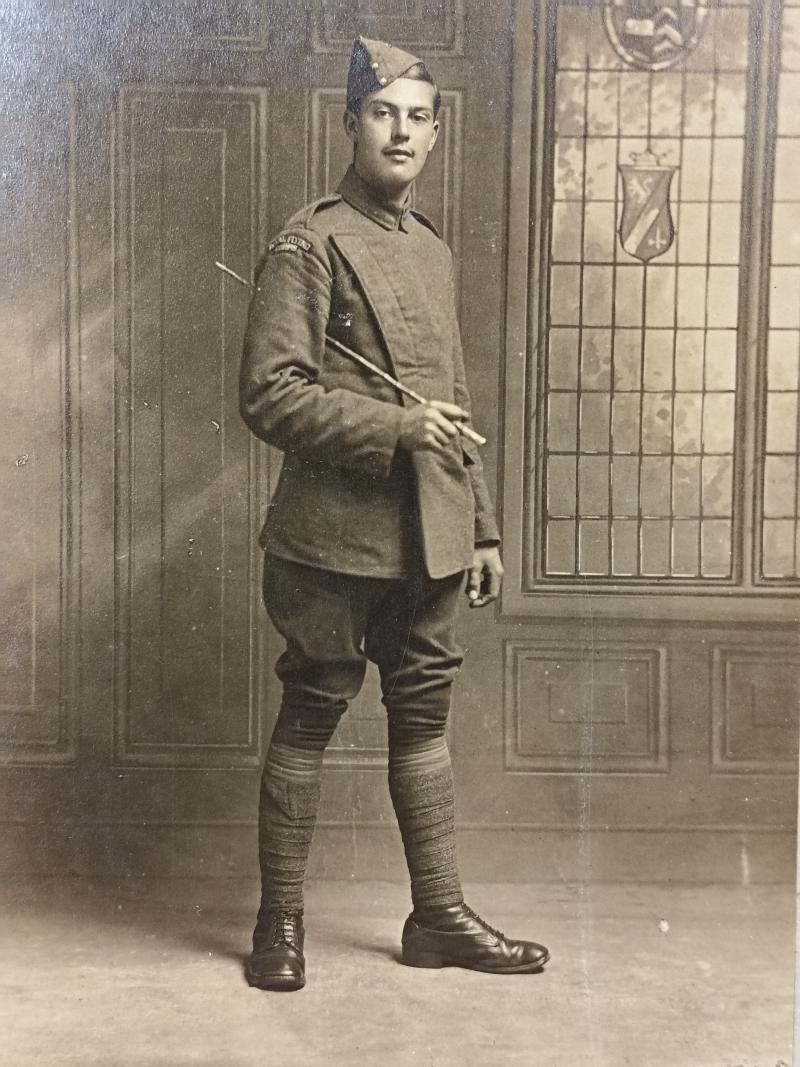 Large WW1 RFC Studio Photo.