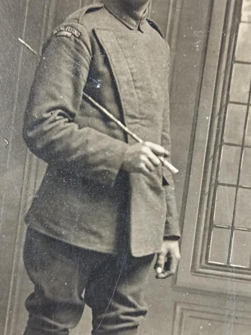 Large WW1 RFC Studio Photo.