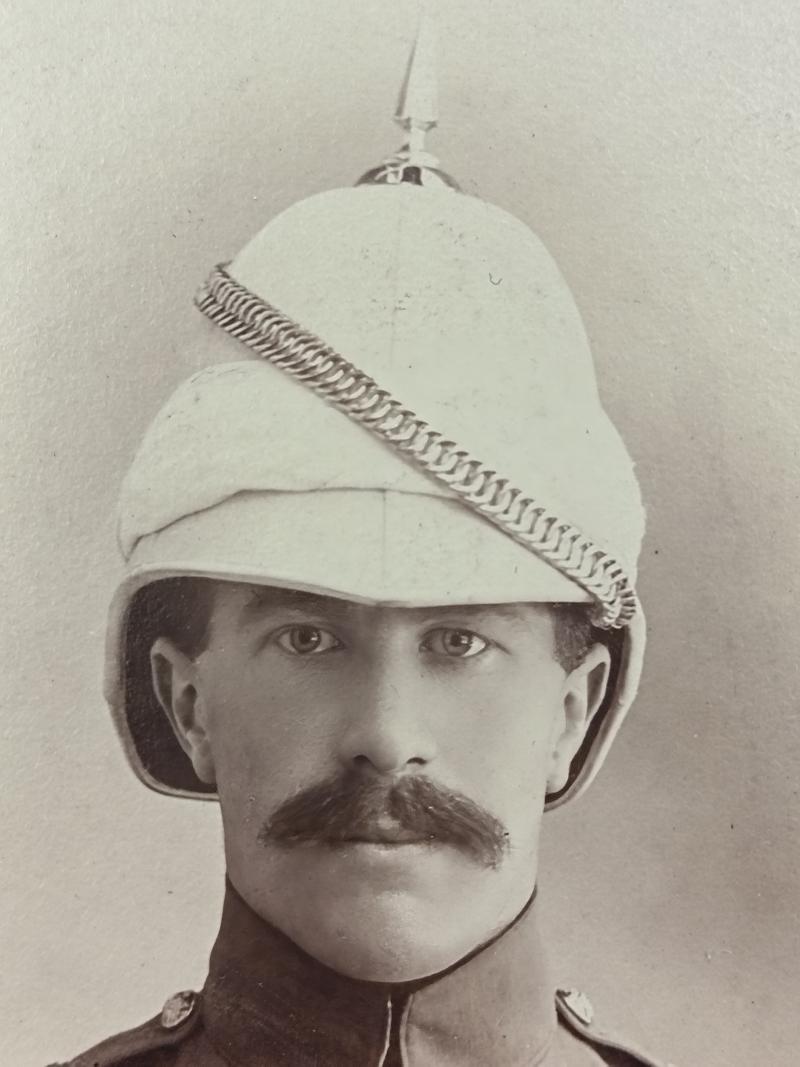 Named Boer War Officer's Photo.