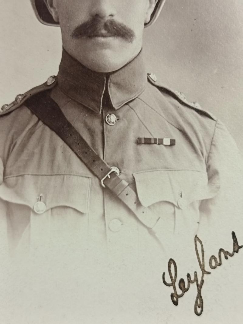 Named Boer War Officer's Photo.