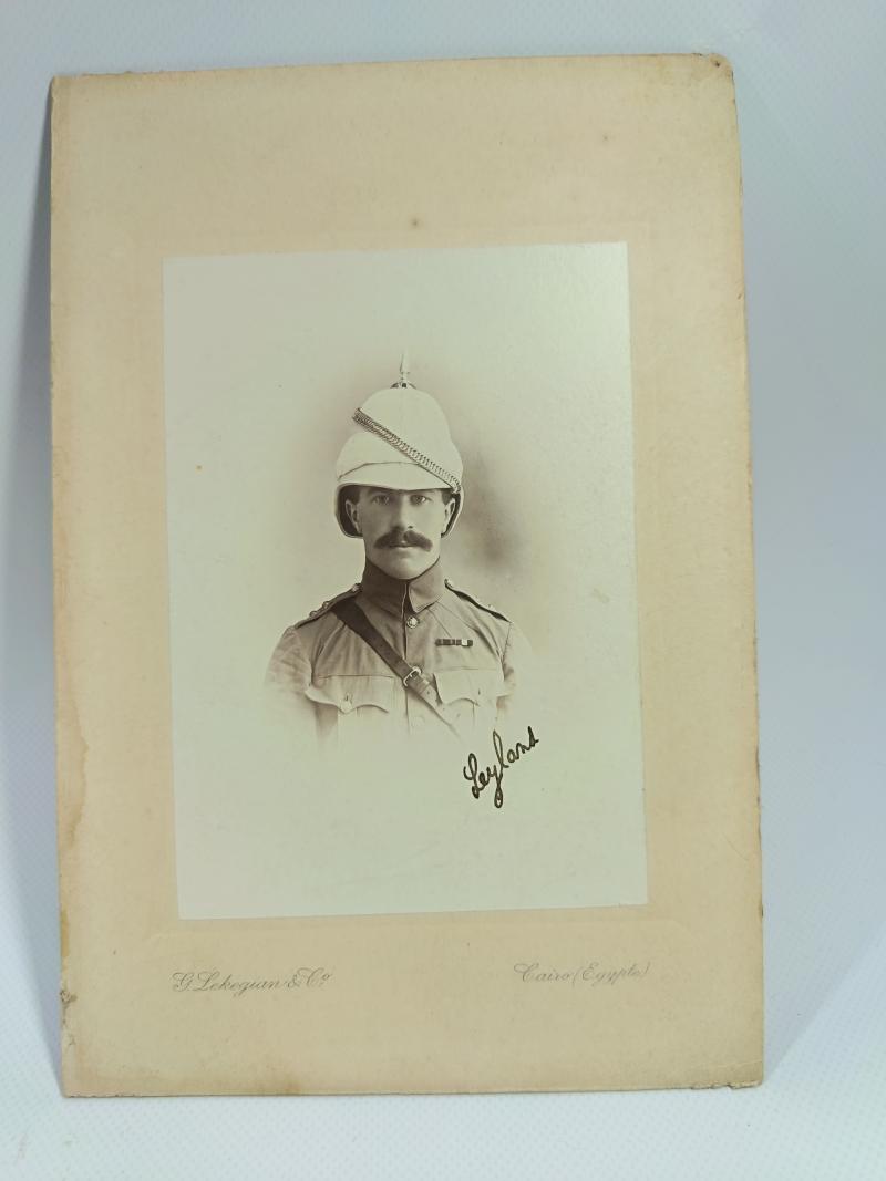 Named Boer War Officer's Photo.