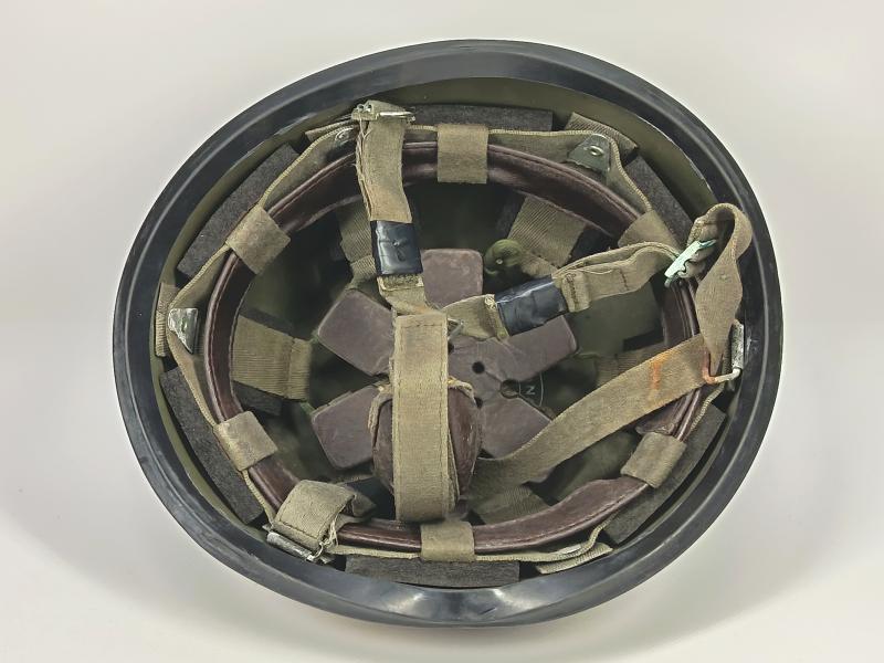 French M78 F1 Steel Helmet and Cover.