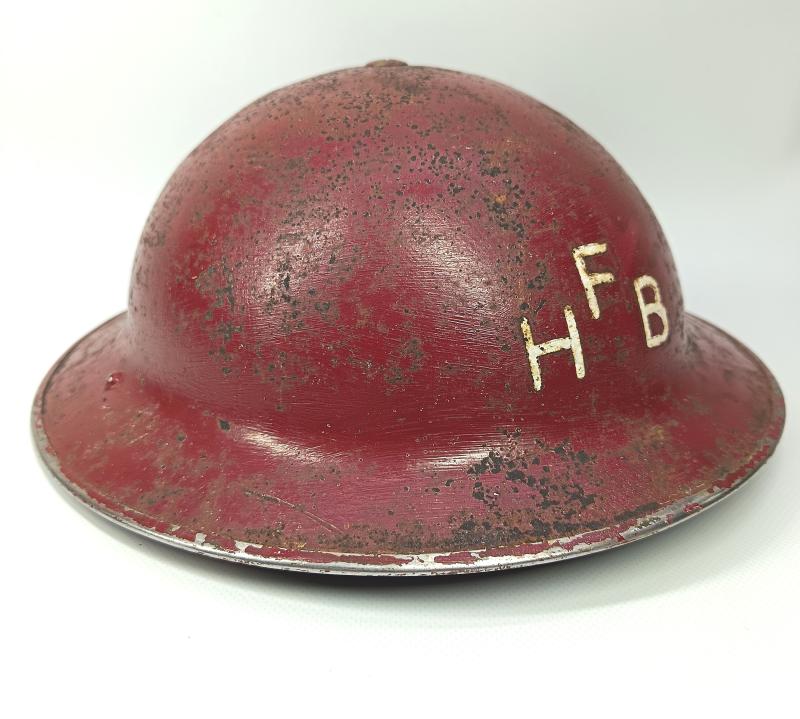 Early British Fire Brigade MK2 Helmet.