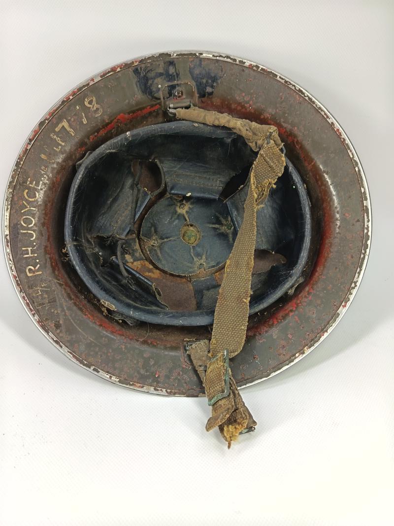 Early British Fire Brigade MK2 Helmet.