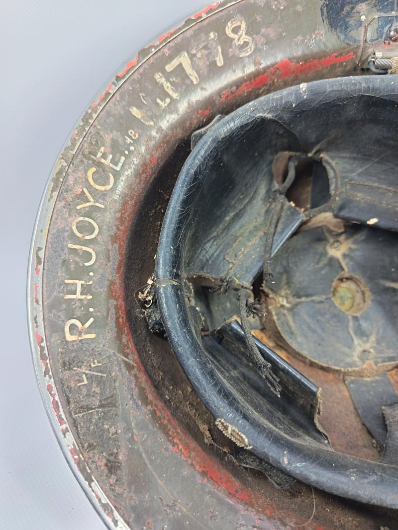 Early British Fire Brigade MK2 Helmet.