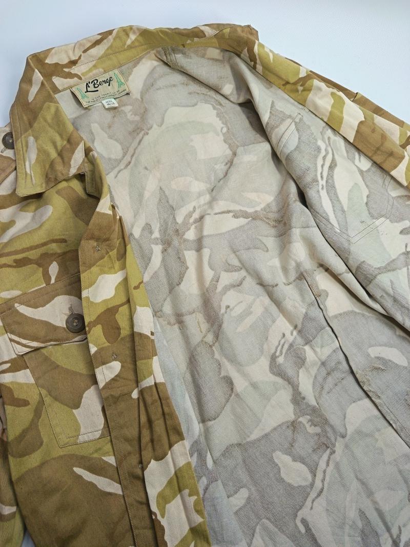 Iraqi Desert Camo Uniform Jacket. 1st Gulf War.