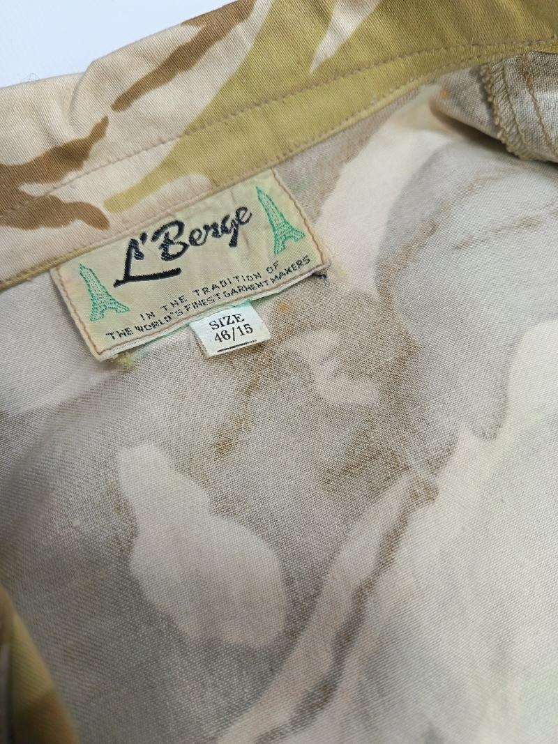 Iraqi Desert Camo Uniform Jacket. 1st Gulf War.