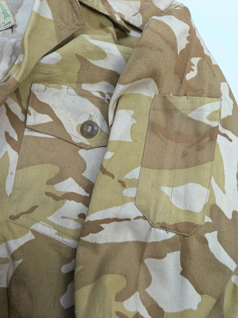 Iraqi Desert Camo Uniform Jacket. 1st Gulf War.