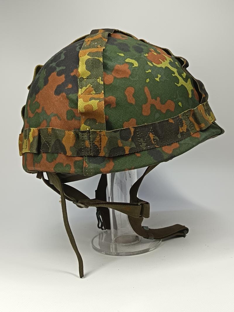 West German M85/M-1A1 Steel Helmet and Cover.