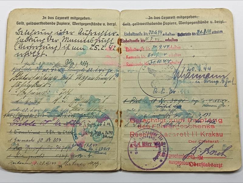 WW2 Luftwaffe Soldbuch. Nachr. Reg. 54. 1939/45.