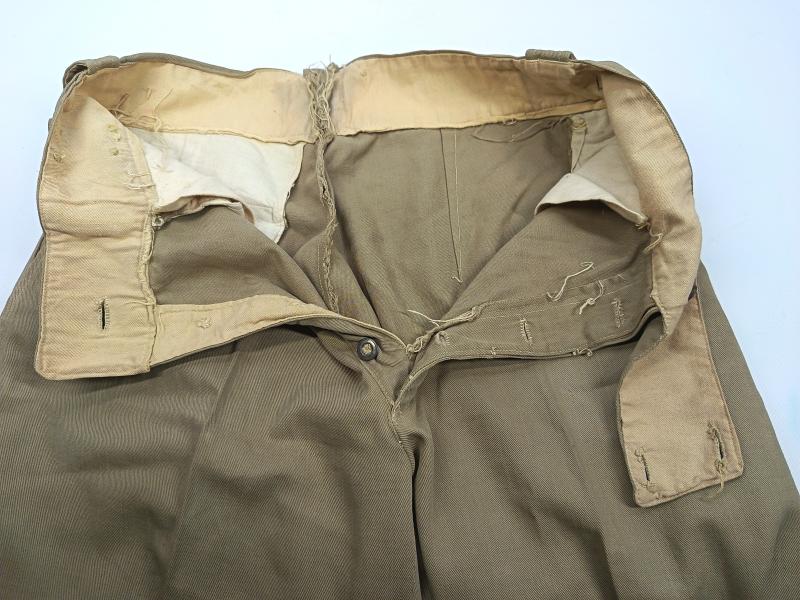 WW2 British KD Trousers and Shorts.