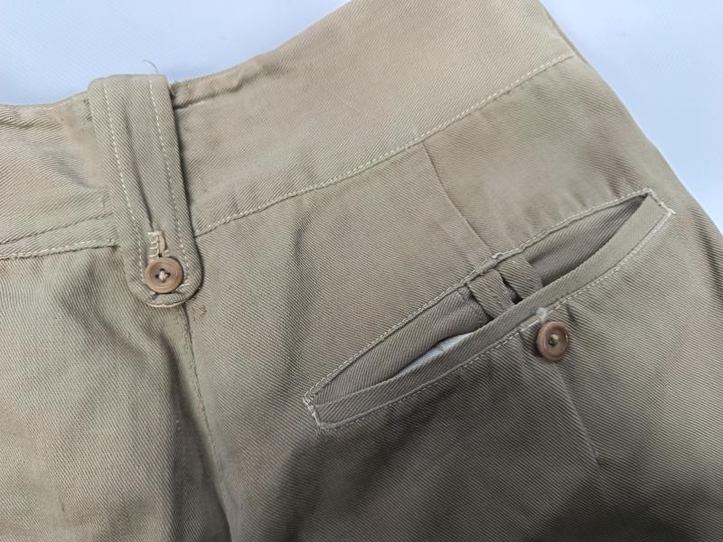 WW2 British KD Trousers and Shorts.