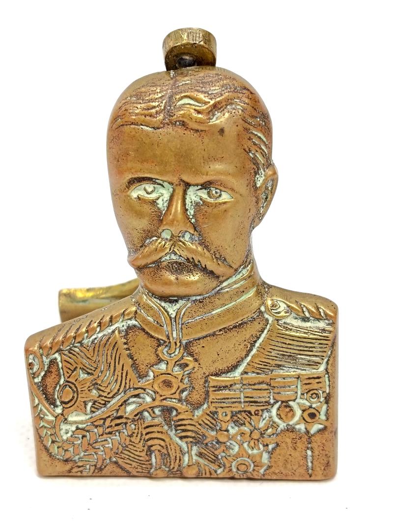 WW1 Field Marshall Kitchener Brass Door Knocker.