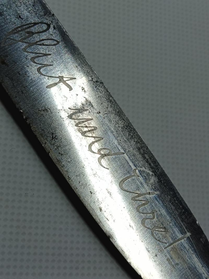 NAPOLA Dedicated Hitler Youth Knife, PLON. HJ Fahrtenmesser. NO PAYPAL PAYMENTS!!