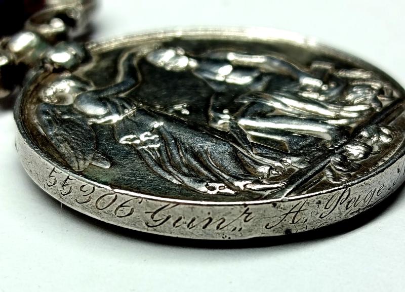 Victorian IGS medal with 3 Clasps including Hazara 1891. Cardiff?