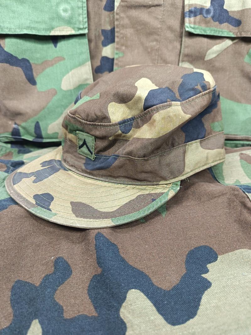 Vintage U.S. 101st Airborne BDU Woodland Uniform set.