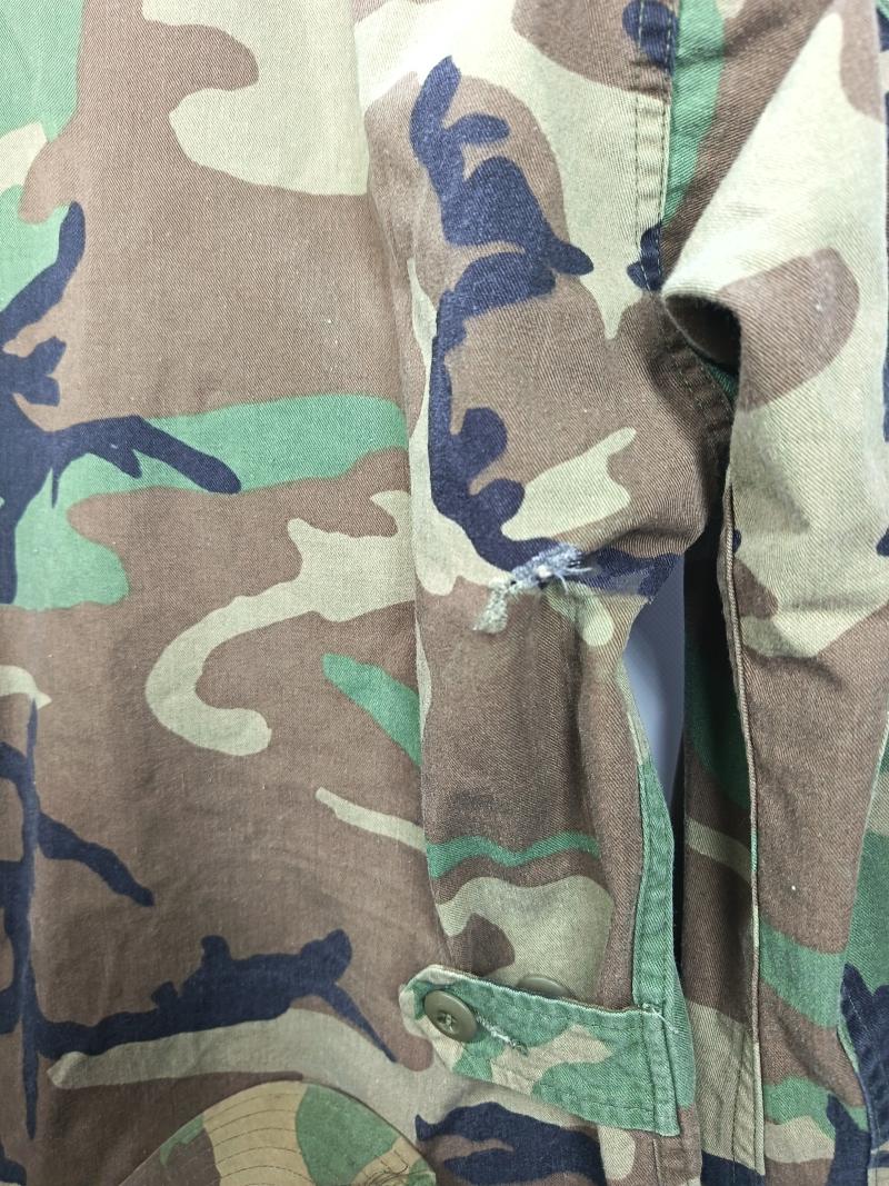 Vintage U.S. 101st Airborne BDU Woodland Uniform set.