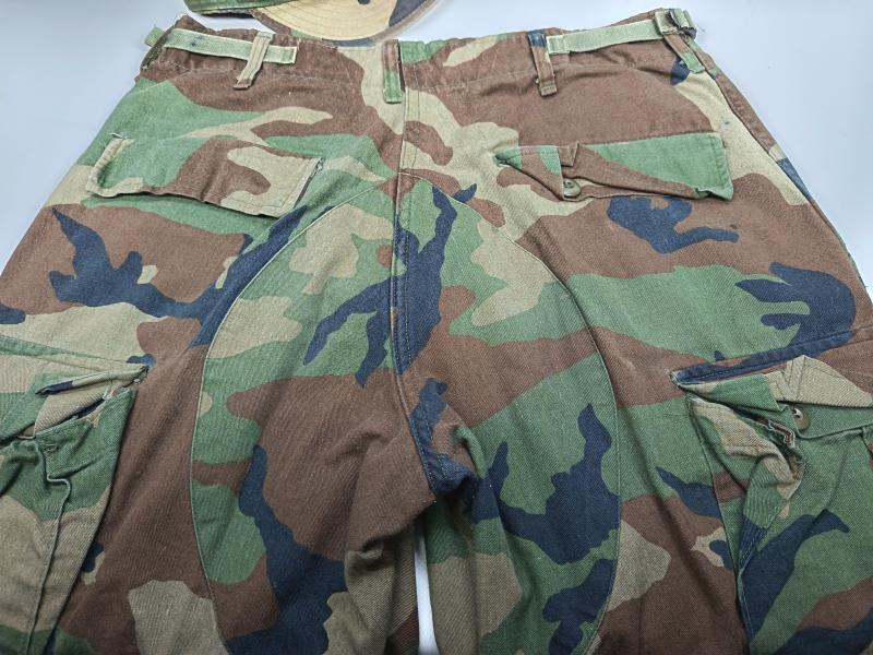 Vintage U.S. 101st Airborne BDU Woodland Uniform set.