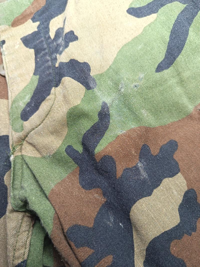 Vintage U.S. 101st Airborne BDU Woodland Uniform set.