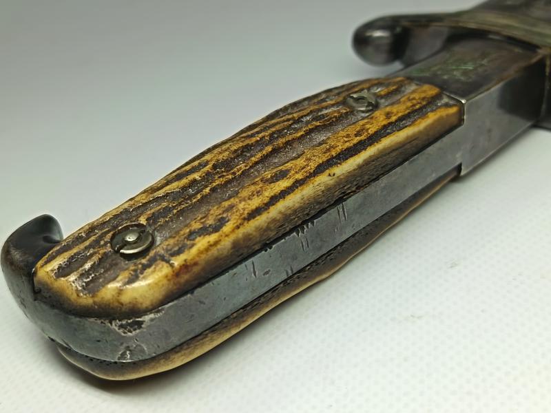 WW2 German Enlisted Man's Personalised RAD Hewer. Eickhorn.