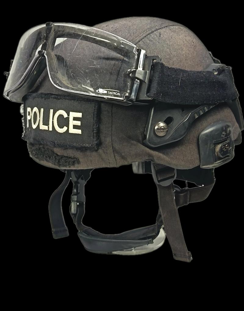 Police tactical ballistic Helmet.