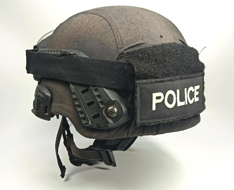 Police tactical ballistic Helmet.