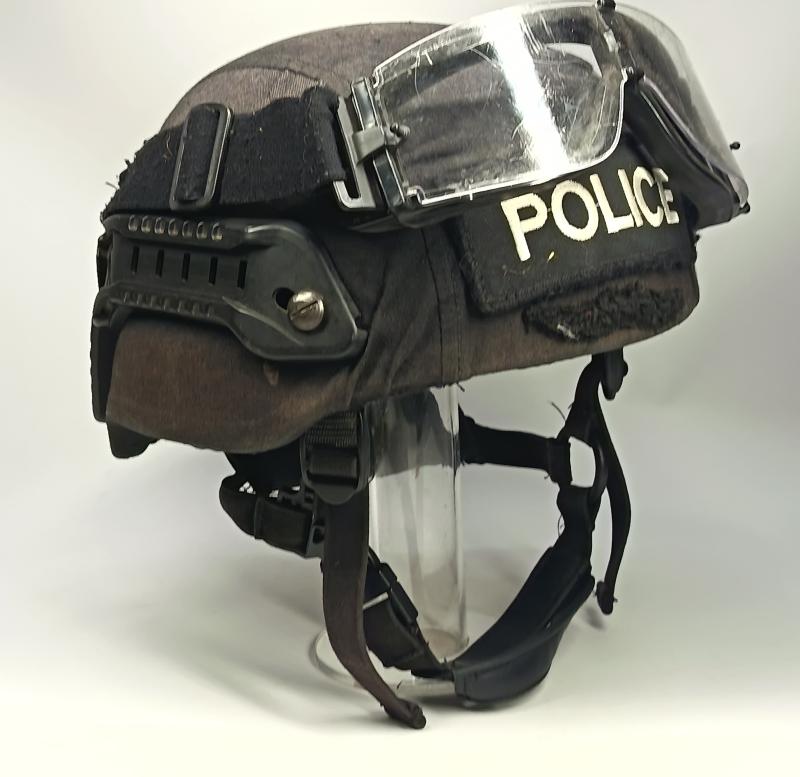 Police tactical ballistic Helmet.